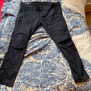 G Star Skinny ZIP Knee Jean